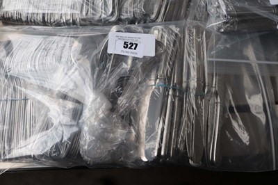 Lot 527 - Approx 40 head place setting of beaded...