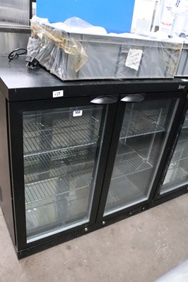 Lot 553 - 90cm IMC under counter 2 door display fridge