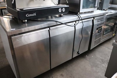 Lot 562 - 180cm Blizzard HBC3NUXX 3 door counter fridge