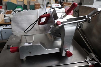 Lot 568 - 30cm Berkel blade meat slicer