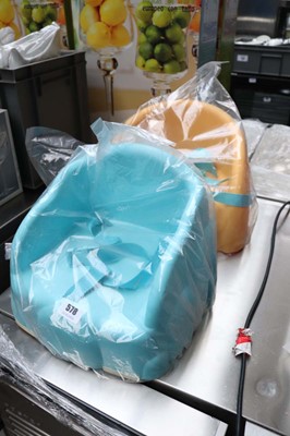 Lot 578 - 2 childrens high chairs