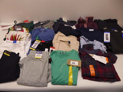 Lot 3424 - x18 mixed clothing items to include Jack Wills...