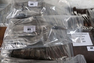 Lot 871 - 48-place setting Java modern plain design fine...