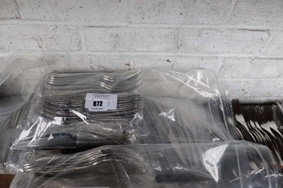 Lot 872 - 48-place setting Java modern plain design fine...