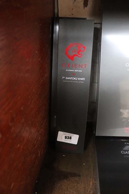 Lot 938 - 2x Orient Carving Series 7" knives