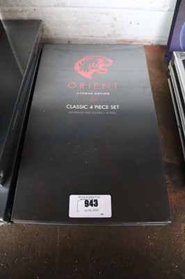 Lot 943 - Orient Carving Series classic 4-piece knife set