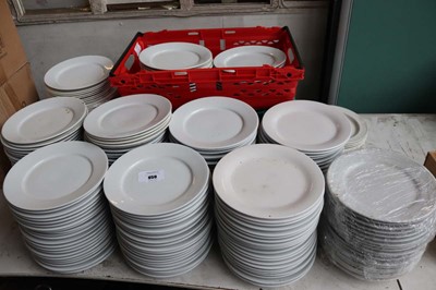 Lot 950 - Large quantity of mostly 25cm white crockery...