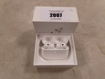 Lot 2007 - Apple Airpods Pro 3, boxed with charging case,...