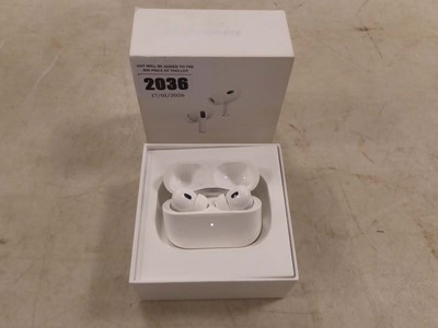 Lot 2036 - Apple Airpods Pro (2nd Generation), boxed with...