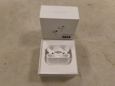 Lot 2039 - Apple Airpods Pro (2nd Generation), boxed with...