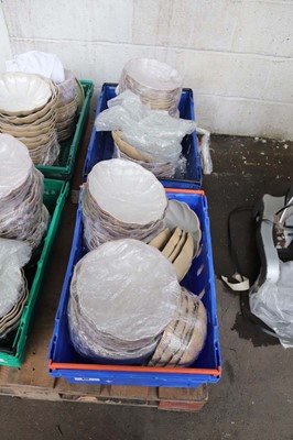 Lot 972 - Two heavy duty plastic trays containing...