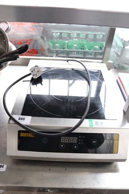 Lot 995 - Single zone induction hob