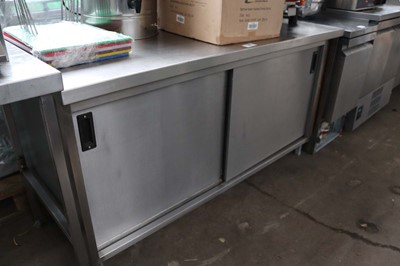 Lot 999 - 160cm electric Moffat hot cabinet with...