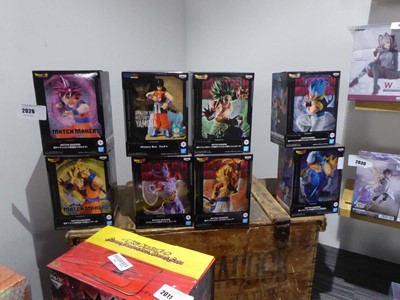 Lot 2026 - 7 Boxed Banpresto Dragon Ball Z Matchmaker...