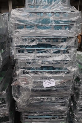 Lot 1046 - Eight stacking crates containing forty-four...