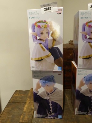 Lot 2040 - Boxed Bandai figure of Frieren Flower Crown...
