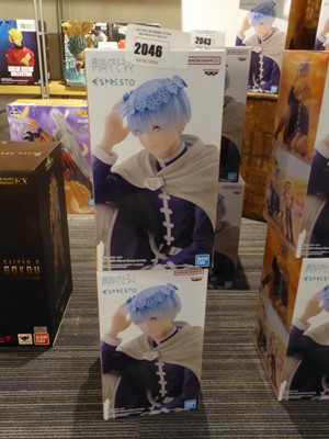 Lot 2046 - 2 boxed Bandai Namko figures of Himmel Presto...