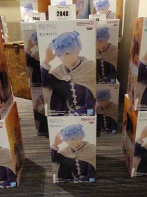 Lot 2048 - 2 boxed Bandai Namko figures of Himmel Presto...