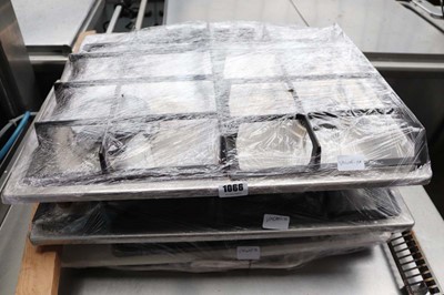 Lot 1066 - Three gas domestic type four burner stoves