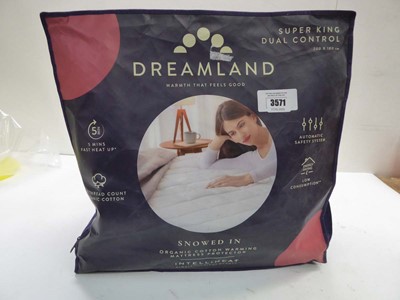 Lot 3571 - Dreamland Super King dual control snowed in...