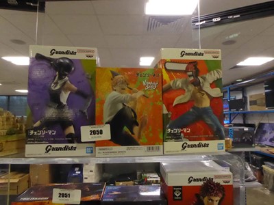 Lot 2050 - Three boxed Anime figures from the Anime...