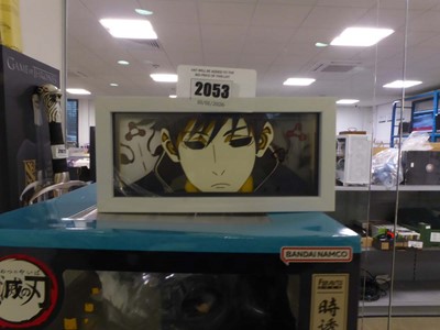 Lot 2053 - Framed Anime light box of Ryomensukuna from...
