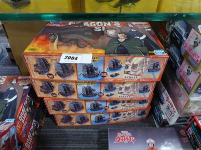 Lot 2064 - Four boxed Bandai model kits of Onepiece...