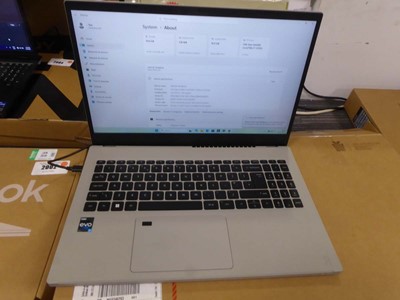 Lot 2085 - Acer Aspire Vero laptop with Intel Core...