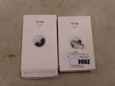 Lot 2094 - 2 packs of Apple air tags