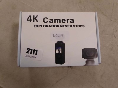 Lot 2111 - Boxed 4k camera