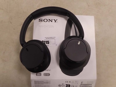 Lot 2115 - Boxed pair of Sony WHCH720N noise cancelling...