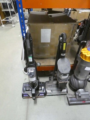 Lot 3190 - 2x Shark Duo Clean upright vacuum cleaners