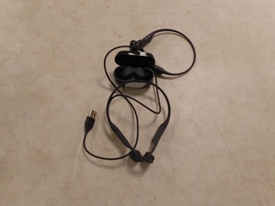 Lot 2121 - Bag containing Jabra ear buds and 2 Shokz...