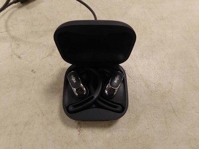 Lot 2129 - Pair of Shokz open fit air ear buds in a...