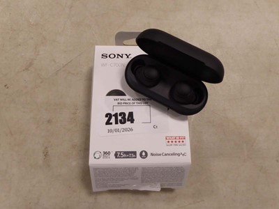 Lot 2134 - Boxed pair of Sony WFC710N noise cancelling...