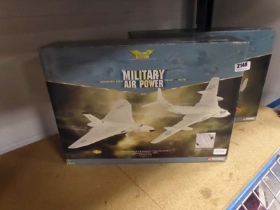Lot 2148 - 2 boxed Corgi military air power models, 1 of...