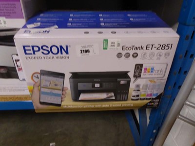 Lot 2166 - Epson Eco Tank ET2851 printer, boxed