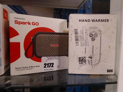 Lot 2172 - Spark Go smart guitar and amp bluetooth...