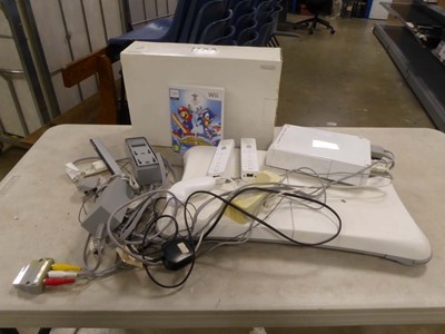 Lot 2200 - Bag containing Nintendo Wii, controllers, Wii...