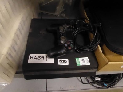 Lot 2205 - Sony Playstation 4 with 1tb HDD, controller...