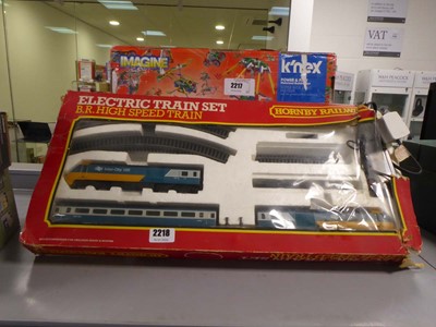 Lot 2218 - Hornby railways electric train set BR high...