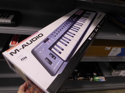 Lot 2229 - Boxed M Audio Oxygen 49 Keyboard