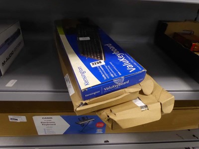 Lot 2230 - Three laptop and computer keyboards