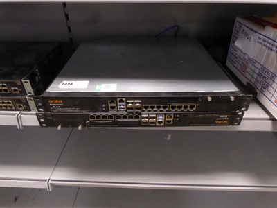 Lot 2236 - Two Aruba Edge Connect server racks