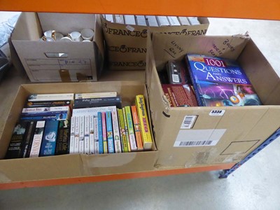 Lot 5338 - 2 boxes containing children's reference books...