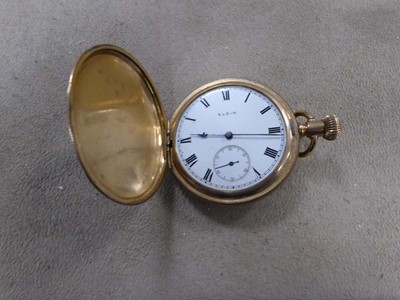 Lot 2289 - Elgin pocket watch