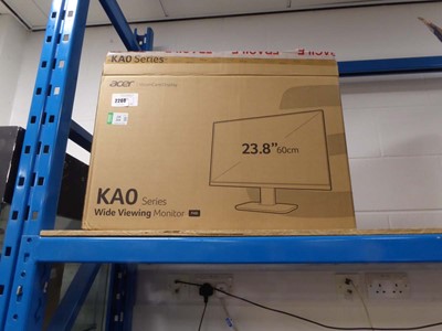 Lot 2266 - Boxed Acer 23.8in monitor