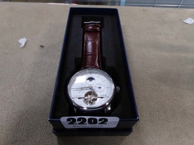 Lot 2292 - Lige Automatic wristwatch, boxed