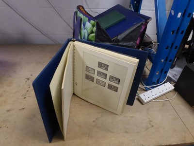 Lot 2269 - Bag of stamps in albums