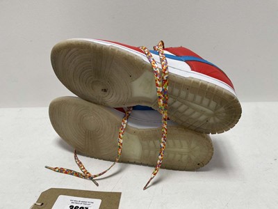 Lot 3697 - Nike dunk low QS LeBron James fruity pebbles...